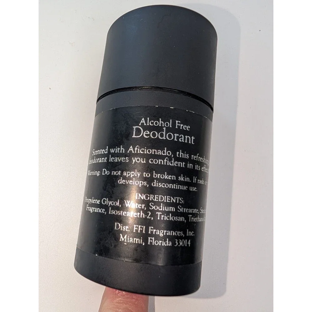 Vtg Refreshing Aficionado Alcohol Free Deodorant Stick 2.5 oz NOS Unused Men’s